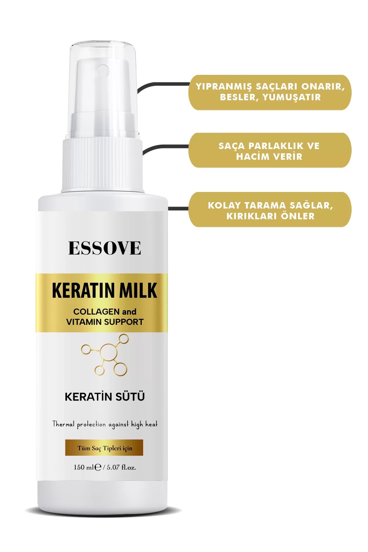 ESSOVE Keratin Sütü 150ml