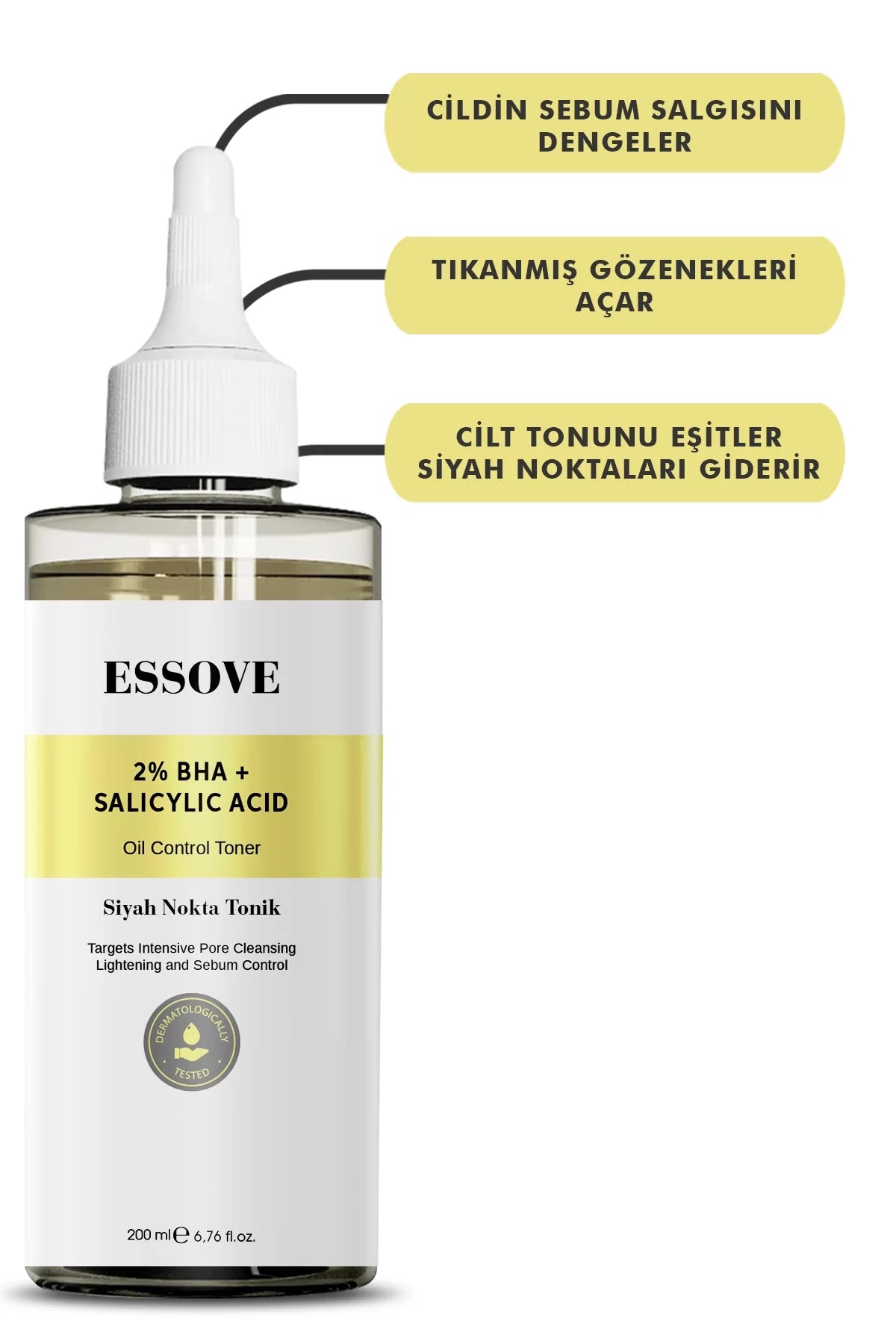 ESSOVE Siyah Nokta Karşıtı Tonik 200ml