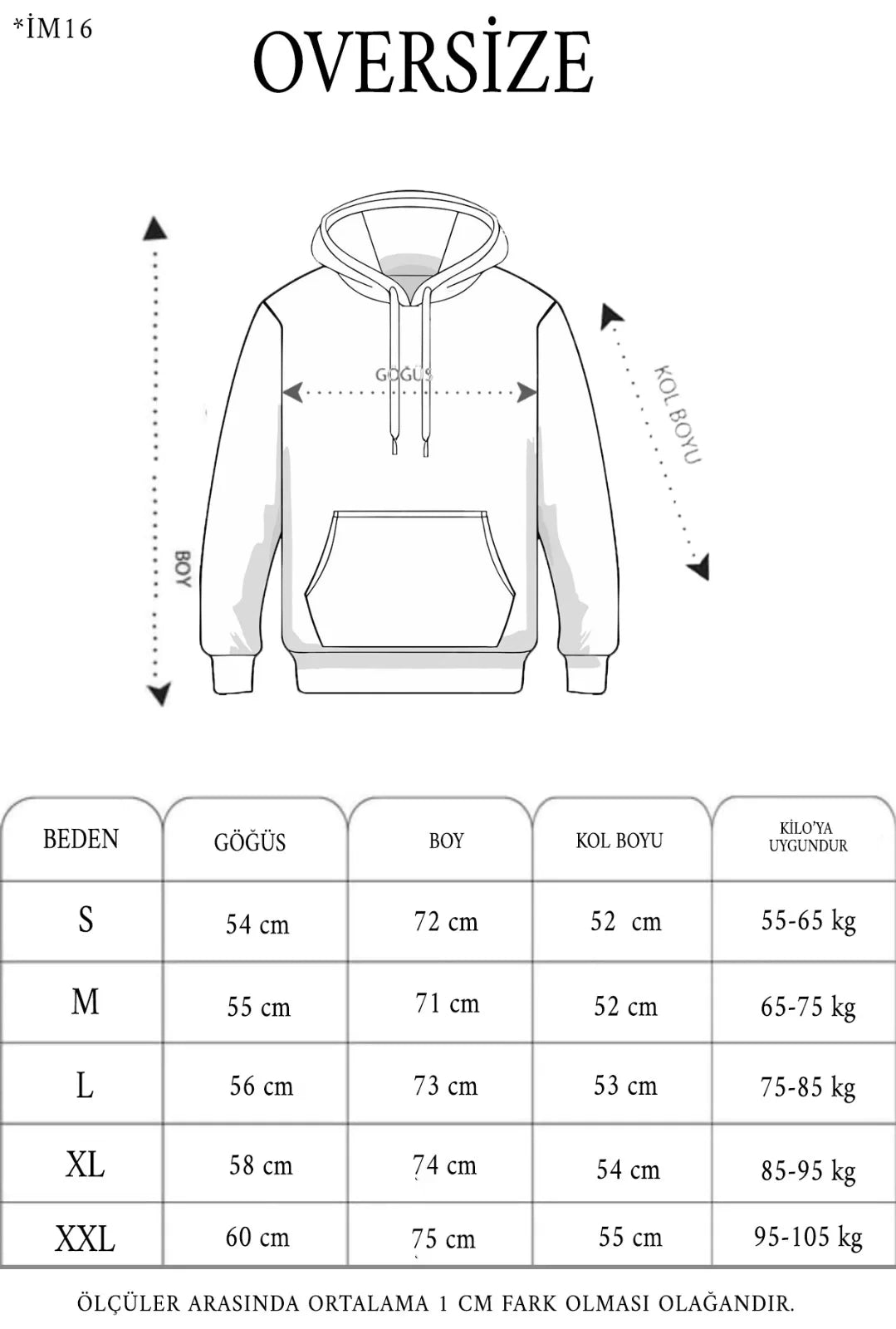 Unisex Tam Fermuarlı Kapşonlu  SweatShirt - Boyalı Gri