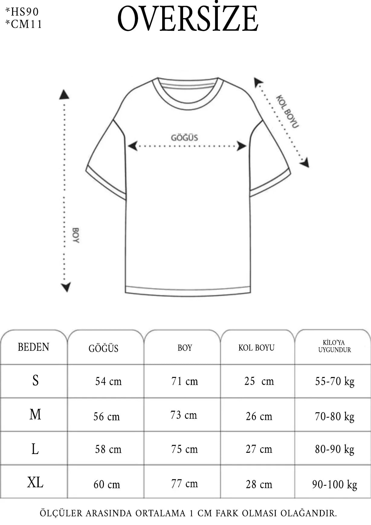 Unisex Yarım Fermuarlı Basic T-Shirt - Siyah